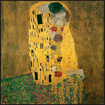 "The Kiss" by Gustave Klimt